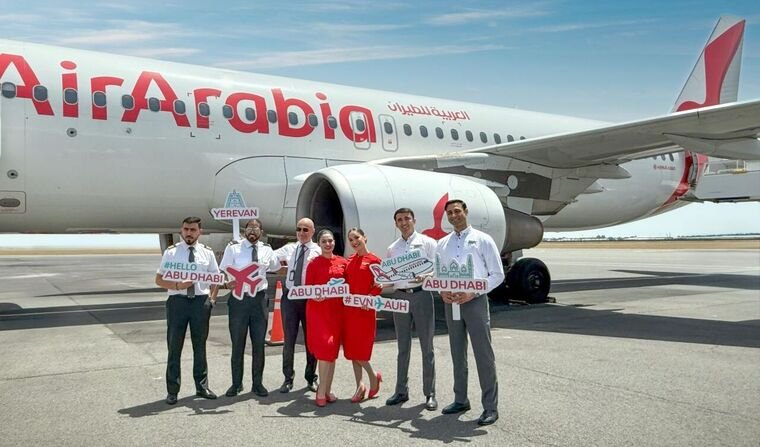 Air Arabia, Abu Dabi’den Erivan’a İlk Uçuşunu Gerçekleştirdi