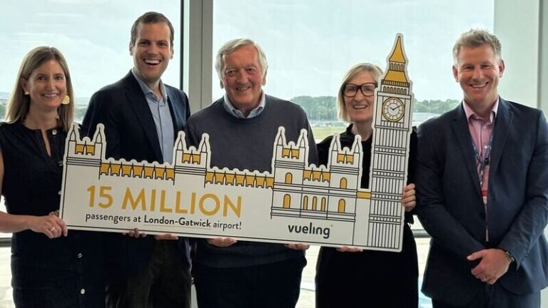 Vueling, Londra Gatwick’ten 15 Milyonuncu Yolcusunu Kutluyor