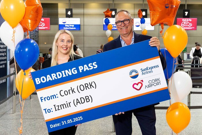 SunExpress, İzmir-Cork Uçuşlarıyla İrlanda Pazarında Güçleniyor