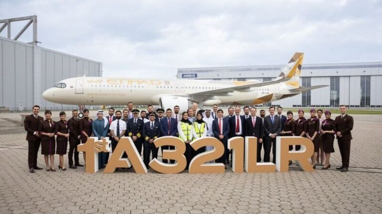 Etihad’tan A321LR ile Hizmette Yeni Dönem:  İlk Uçağını Teslim Aldı