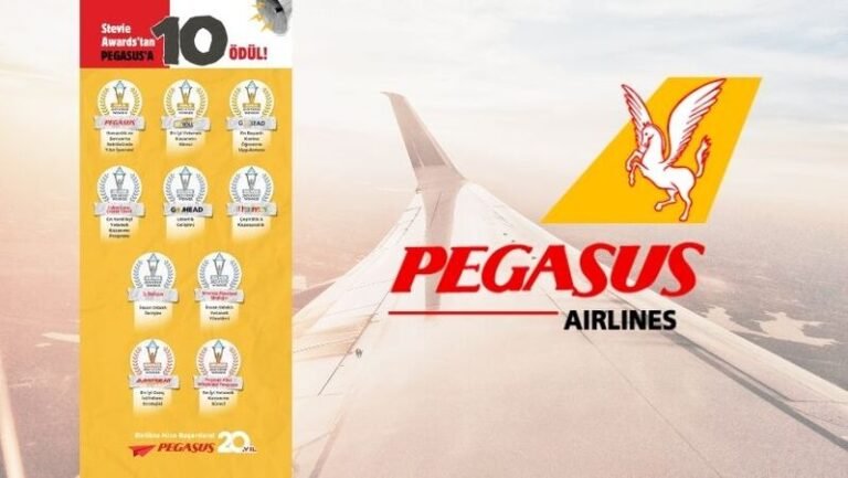 Pegasus, Stevie Awards 2025’te ‘Yılın İşvereni’ Seçildi: 10 Ödülle Büyük Başarı