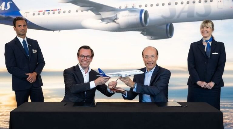 SAS’tan Tarihi Anlaşma: 45 Yeni Embraer E195-E2 Uçağı Yolda