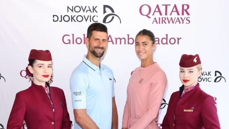 Qatar Airways’ten Djokovic ve Danilović’e New York Karma Çiftler Mesajı