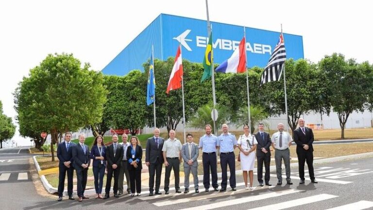 Embraer, Avusturya ve Hollanda’yı Yeni KC-390 Millennium Montajında Ağırladı