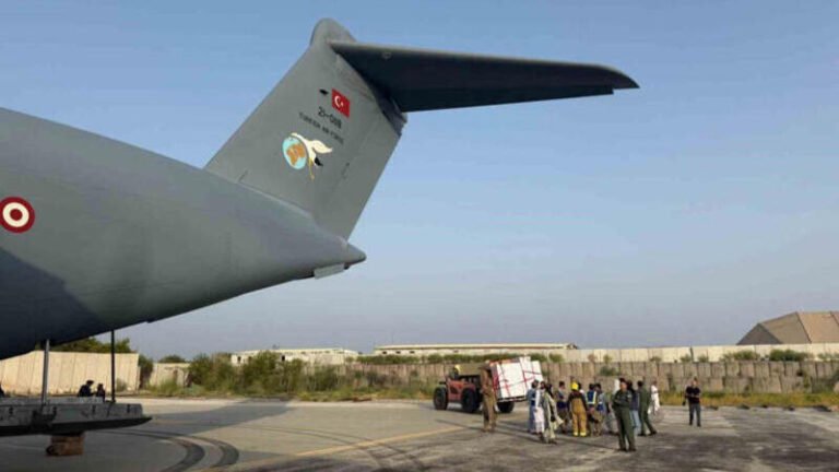 Türk A400M Uçağıyla Deprem Yardımı Afganistan’a Ulaştı