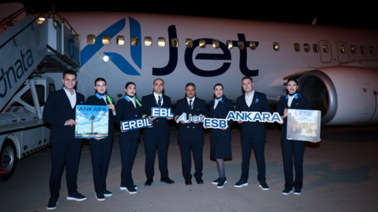 AJet’ten Irak’a Dört Yeni Hat: Erbil, Bağdat, Süleymaniye ve Basra’ya Direkt Sefer
