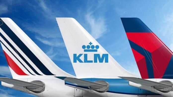 Air France ve Delta_KLM_Schiphol