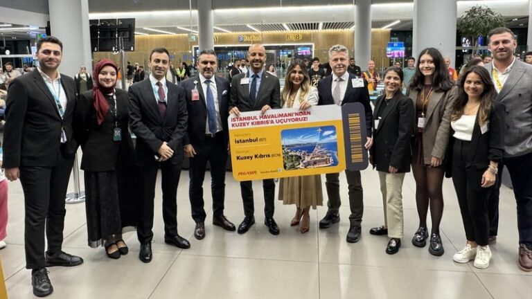 Pegasus, İGA İstanbul Havalimanı’ndan KKTC uçuşlarına başladı