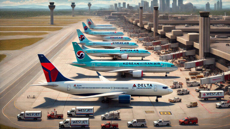 Delta ve Korean Air’den WestJet’e 550 Milyon USD’lik Stratejik Yatırım