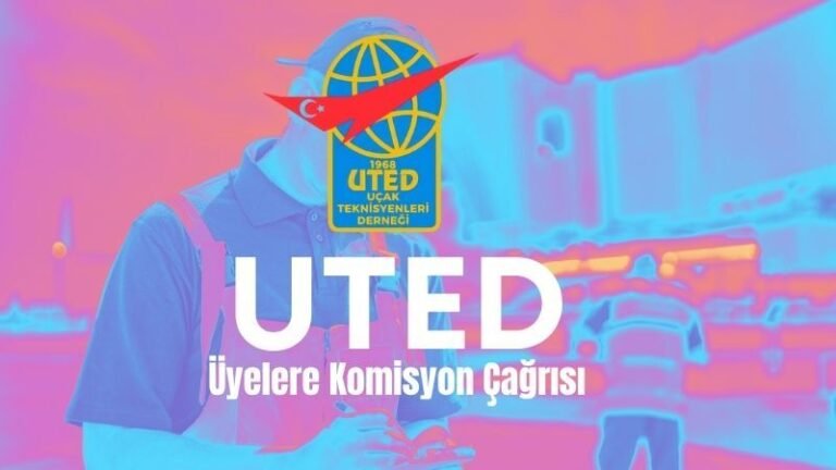 UTED, Tüzük Tadil Komisyonu Kuruyor: Üyelere Komisyon Çağrısı