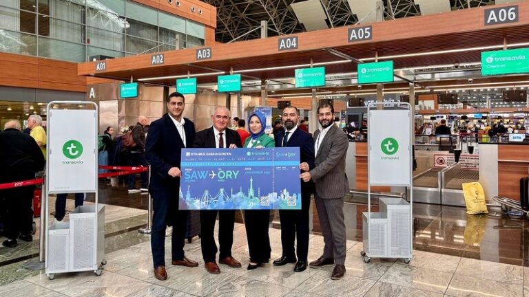 Sabiha Gökçen’den Transavia France ile Paris Orly Uçuşları Başladı