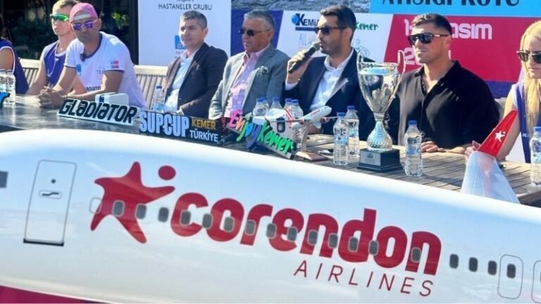 Corendon Airlines, SUP CUP Kemer’e desteğini bu yıl da sürdürüyor