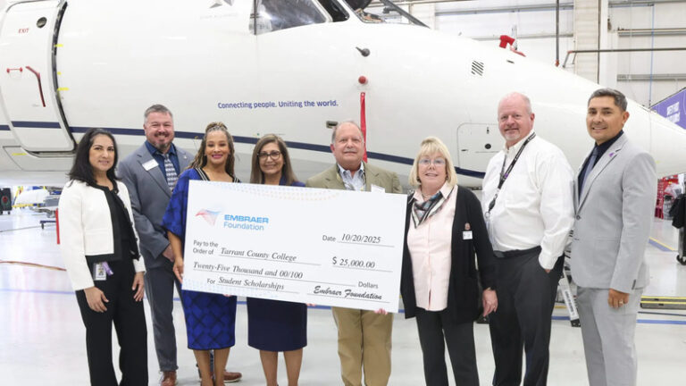 TCC Öğrencilerine Embraer’den 25.000 Dolarlık Stratejik Hibe