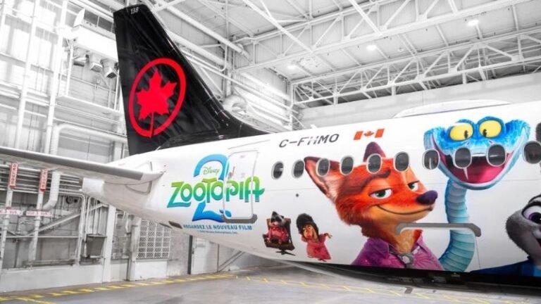 Air Canada, “Zootopia 2” Temalı Uçağını Gökyüzüne Çıkardı