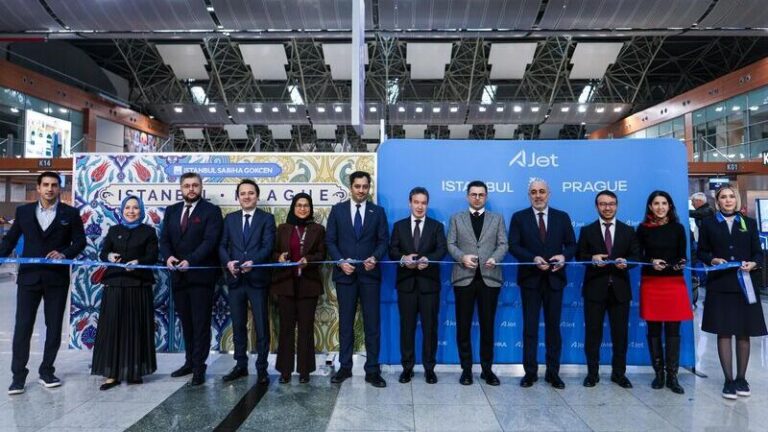Sabiha Gökçen’den Prag’a Yeni Hat: AJet ile Haftada 4 Gün Direkt Sefer