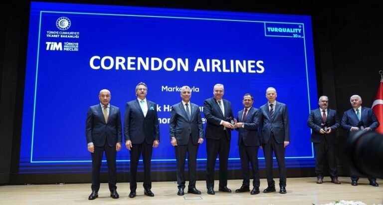 Corendon Airlines, Turquality Vizyon Buluşması ve Markalaşma Konferansı’nda iki ödülün sahibi oldu