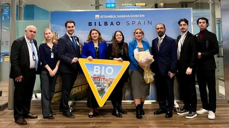 Sabiha Gökçen, 2025’in 25. Hattını Açtı: İstanbul – Bilbao Seferleri Başladı