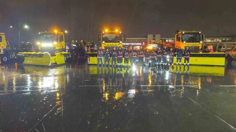 HEAŞ Kar ve Buzla Mücadeleyi Sürdürüyor: Uçuş Emniyeti İçin Sahada