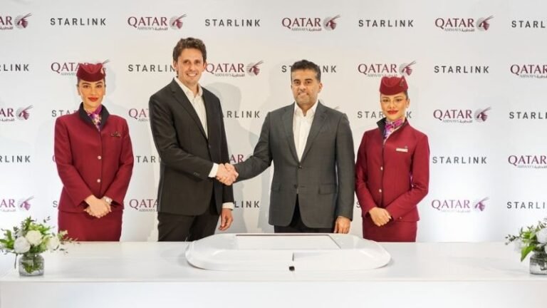 Qatar Airways’ten Dijital Devrim: Starlink ile Altı Kıtayı Birleştiriyor