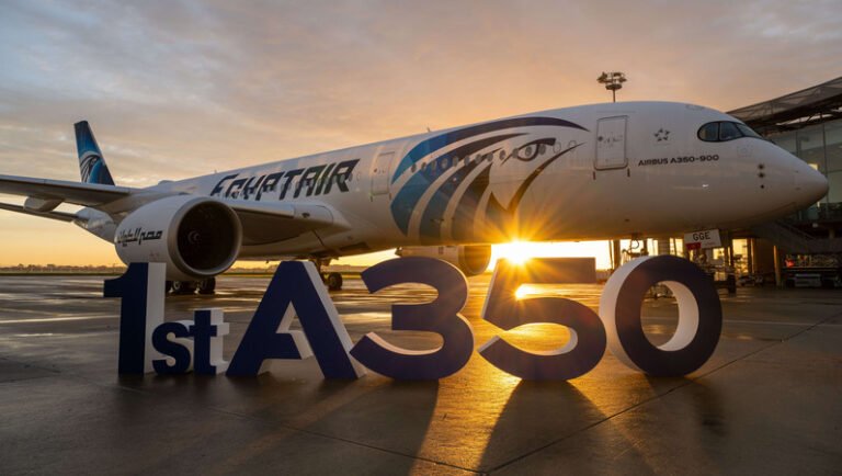 EgyptAir Uzun Menzilde Vites Yükseltti: A350 ile Yeni Dönem