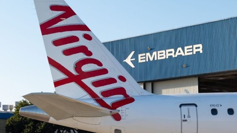 Embraer ve Virgin Australia İş Birliğini Derinleştiriyor