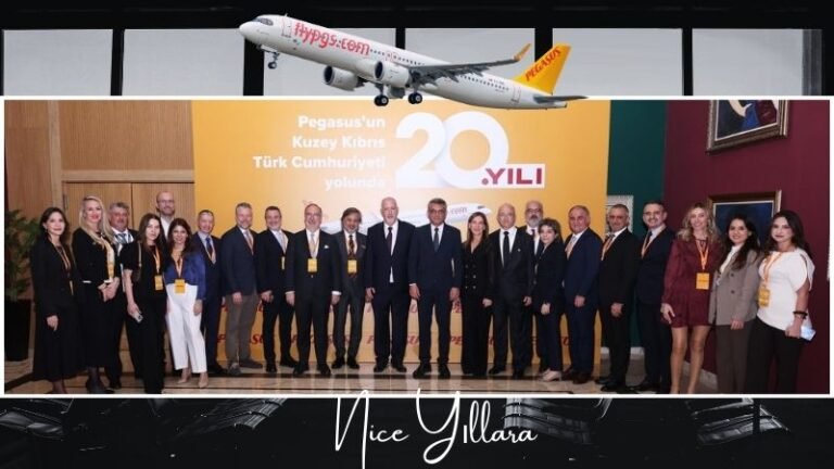 Pegasus Airlines, KKTC Lefkoşa’da Anlamlı Kutlama İle 20. Yılını Taçlandırdı