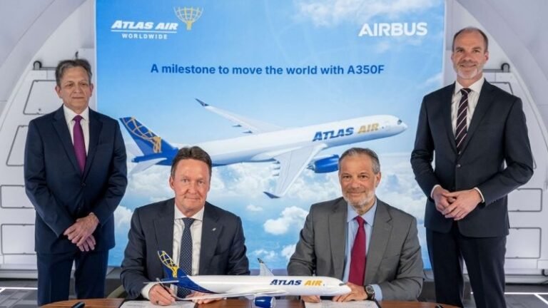 Atlas Air’den Airbus’a Dev Sipariş: 20 A350F Kargo Uçağı Alacak