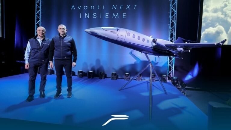 Baykar Destekli Yeni Dönem: Piaggio Aerospace Avanti NX’i Tanıttı