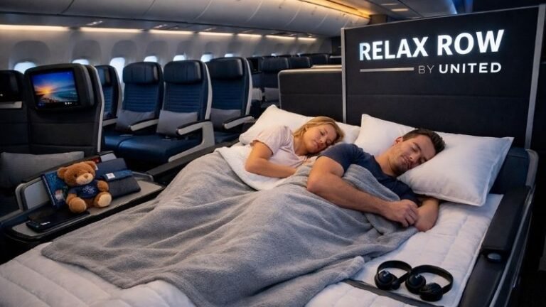 United Airlines’tan Yeni Konfor Trend: Ekonomide “Kanepe” Dönemi