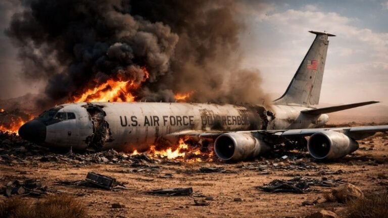 Irak’ta ABD’ye Ait Yakıt İkmal Uçağı Düştü: 6 Asker Hayatını Kaybetti