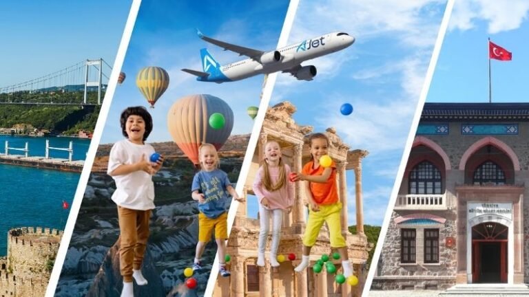 AJet’ten 23 Nisan Sürprizi: Çocuk Biletlerinde %50 İndirim