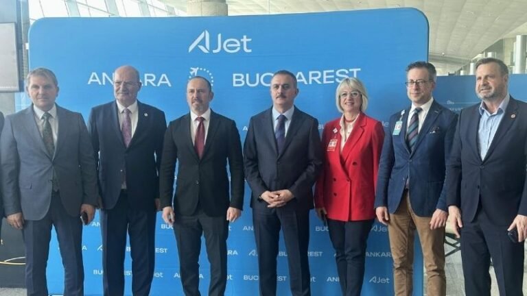 AJet, Ankara’yı Bükreş’e Bağladı: Haftada 3 Gün Direkt Uçuş