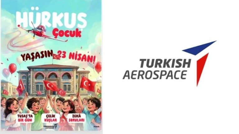 TUSAŞ’tan Çocuklara Özel Havacılık Dergisi: HÜRKUŞ Çocuk Yayında
