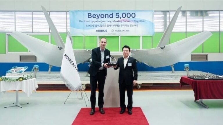 Korean Air’den 5.000’inci Sharklet Teslimatı: Eşik Aşıldı
