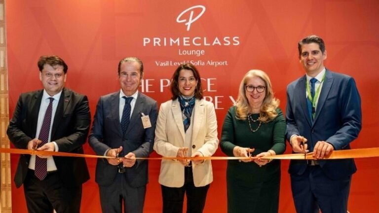 TAV, Sofya Havalimanı’nda yenilenen Primeclass Lounge’u açtı