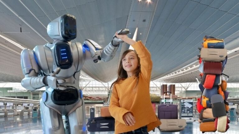 Tokyo Haneda Havalimanı’nda Robot Bagaj Görevlileri Test Ediliyor