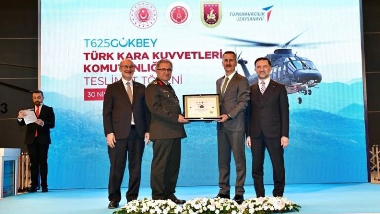 Kara Kuvvetleri’ne İlk Yerli Helikopter GÖKBEY Teslimatı Yapıldı