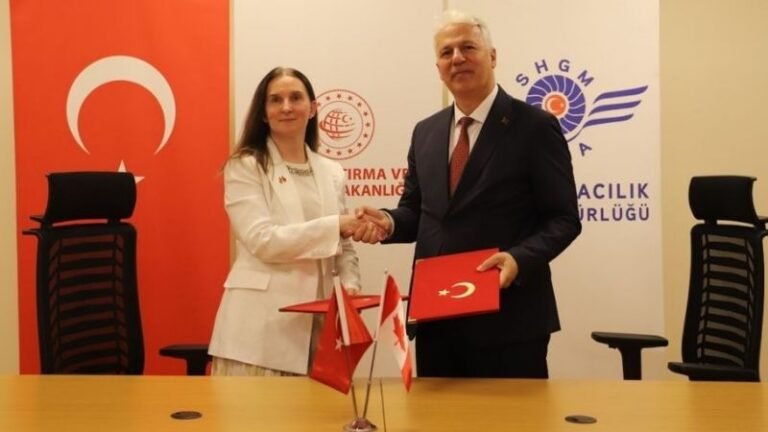 SHGM ve Kanada’dan Hava Ulaşımında Stratejik Anlaşma