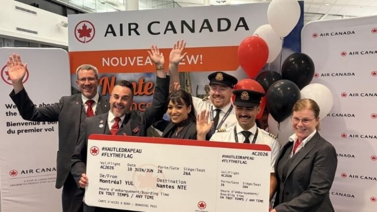 Air Canada’dan Fransa Hamlesi: Montréal–Nantes Hattı Açıldı