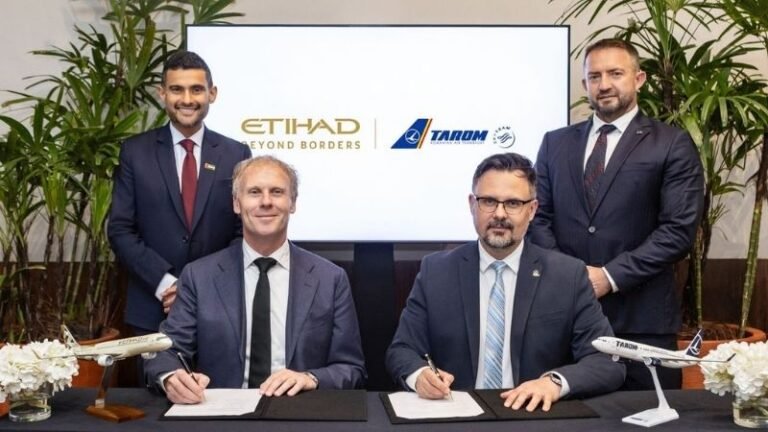 Etihad Airways, TAROM Ortaklığıyla Doğu Avrupa’da Erişimini Artırıyor
