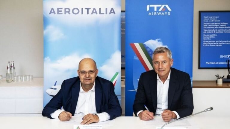 ITA Airways ve Aeroitalia Güçlerini Birleştirdi: Yeni Interline Anlaşması İmzalandı