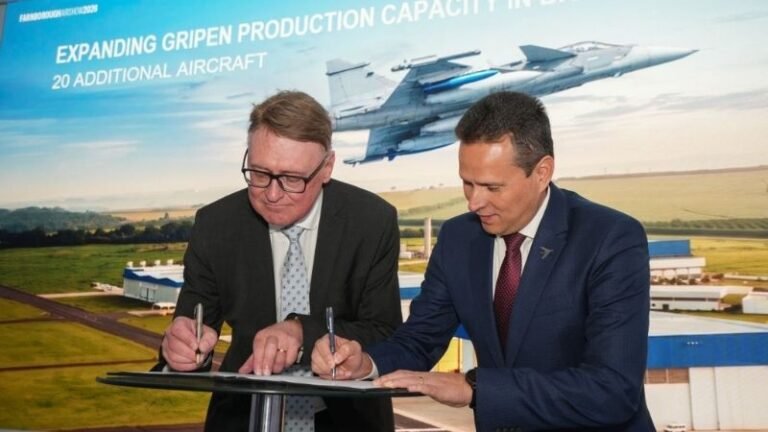 Embraer ve Saab’dan Gripen Üretimini Büyütecek Stratejik Anlaşma