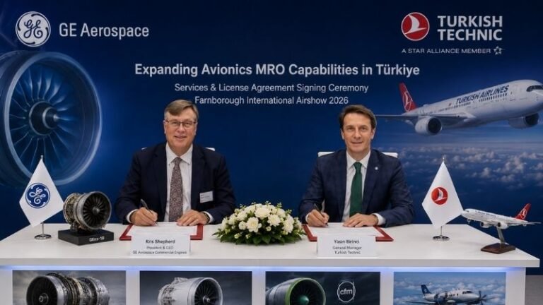 GE Aerospace ve THY Teknik’ten Türkiye’de Stratejik MRO İş Birliği