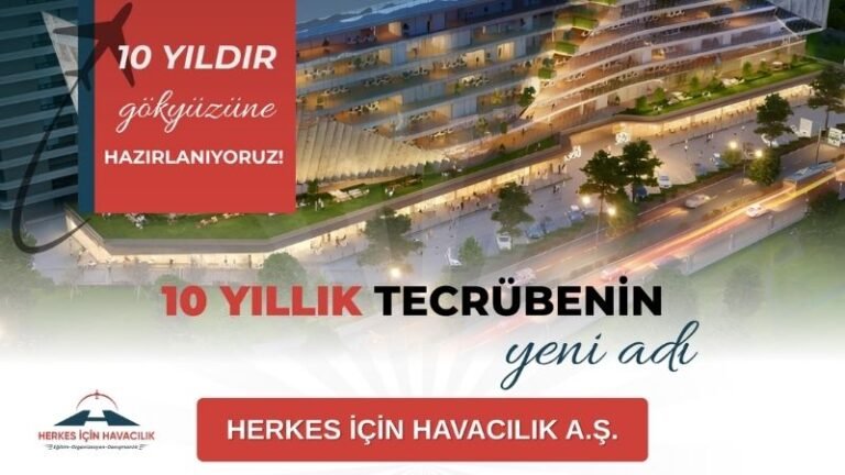 Herkes İçin Havacılık’ta Yeni Dönem: 10 Yıllık Birikim A.Ş. Kimliği Kazandı