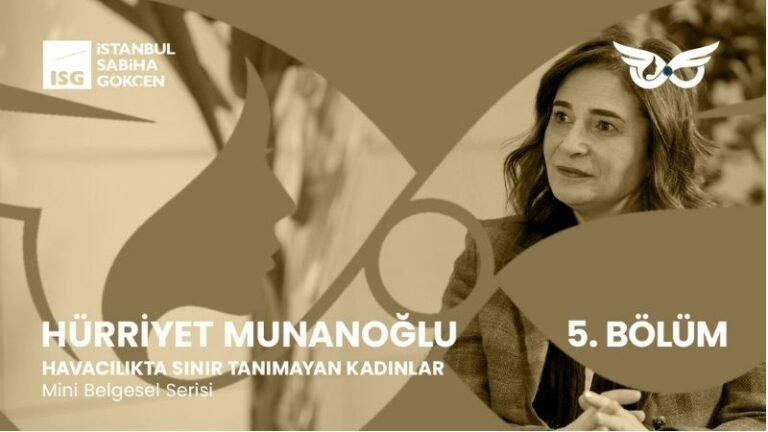 “Havacılıkta Sınır Tanımayan Kadınlar”ın Yeni Konuğu: Hürriyet Munanoğlu