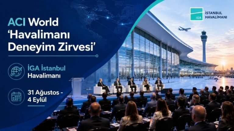 ACI World ‘Havalimanı Deneyim Zirvesi’ İstanbul’da!