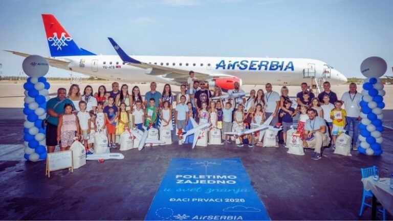 Air Serbia’dan Çocuklara Eğitim Öncesi Havacılık ve Kültür Yolculuğu