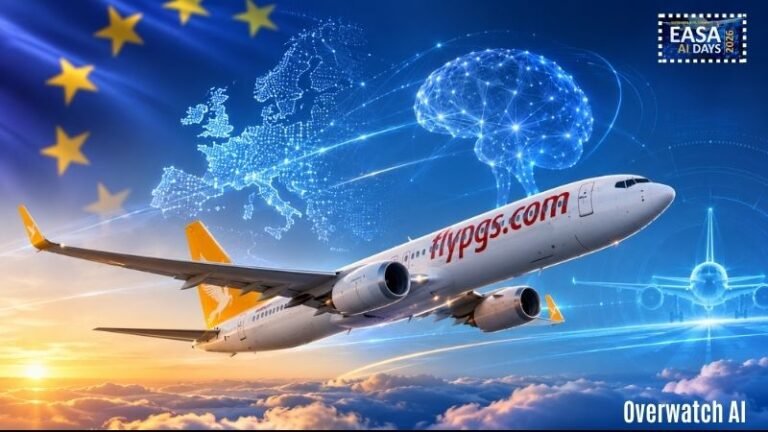 Pegasus Innovation Lab’in Stratejik Ortağı Overwatch AI, EASA Listesine Girdi