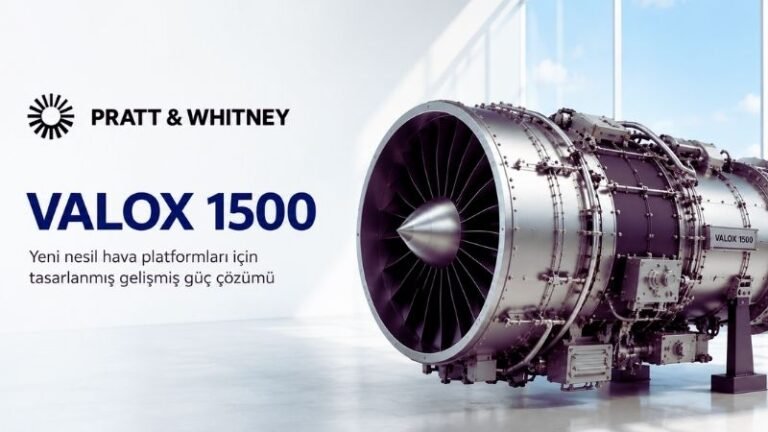 Pratt & Whitney, Valox 1500 Motorunda Kritik Tasarım Eşiğini Geçti