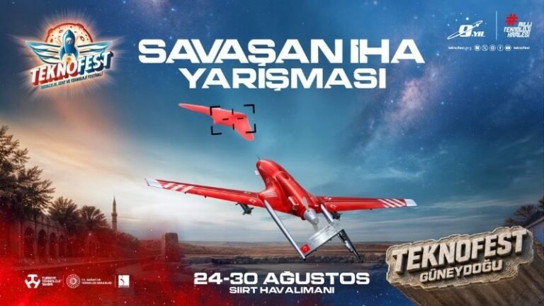 TEKNOFEST 2026’da Savaşan İHA’lar Siirt Semalarında Mücadele Edecek